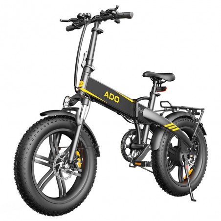 ADO A20F XE 350W Elektrofahrrad Schwarz