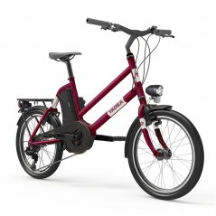 Vélo de ville électrique Touring YADEA YT300 20 pouces Rouge