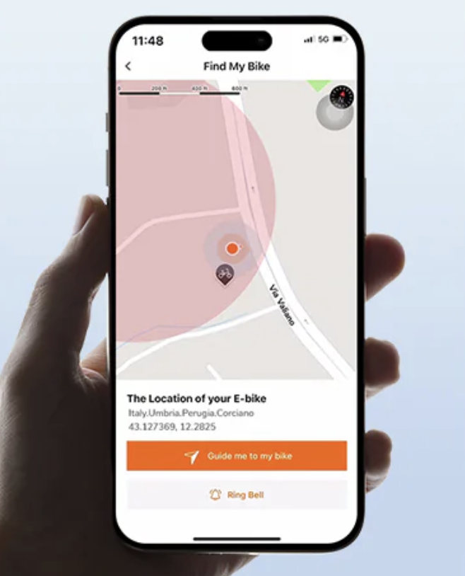 Rastreável pelo GPS