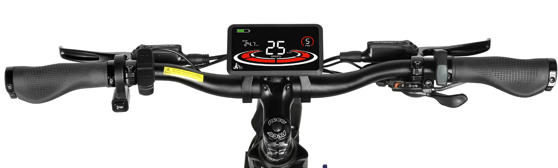 Intuïtieve LCD-weergave van SameBike LO26-II