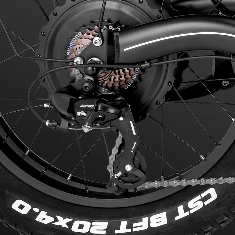 Dérailleur Shimano à 7 Vitesses