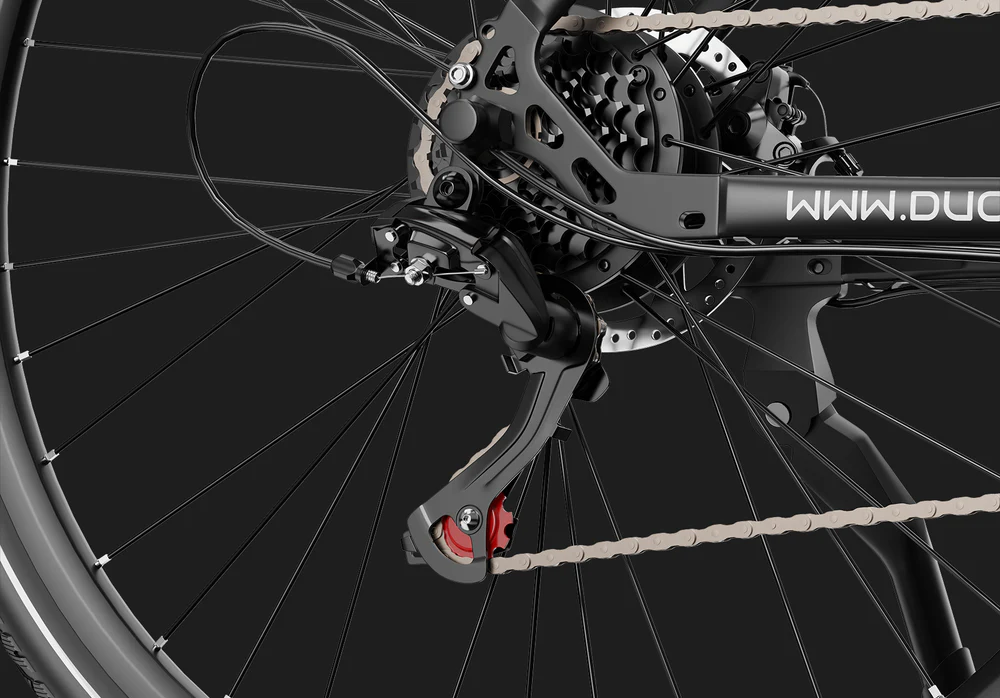 Shimano-derailleur met 7 versnellingen