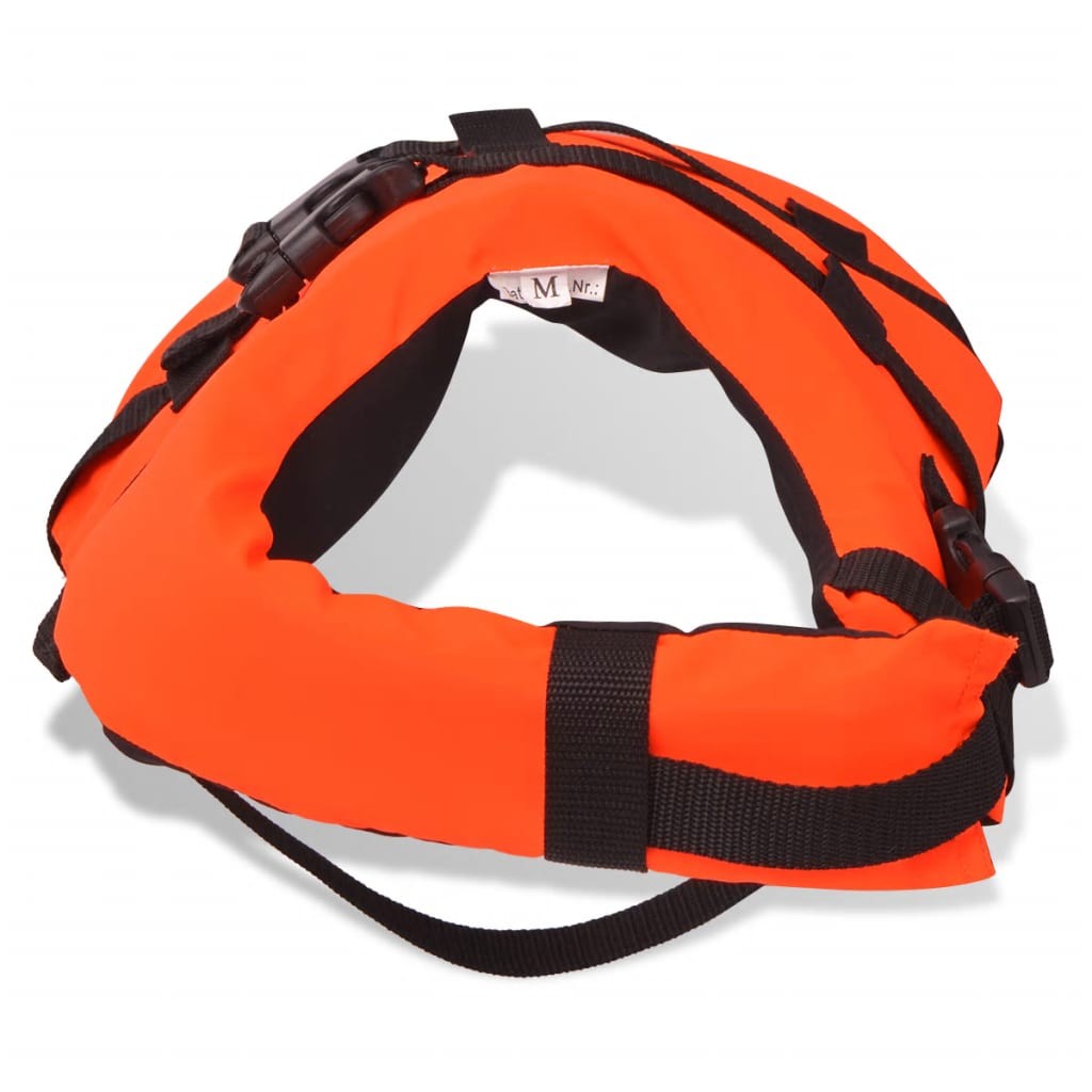 Dog life jacket S Orange