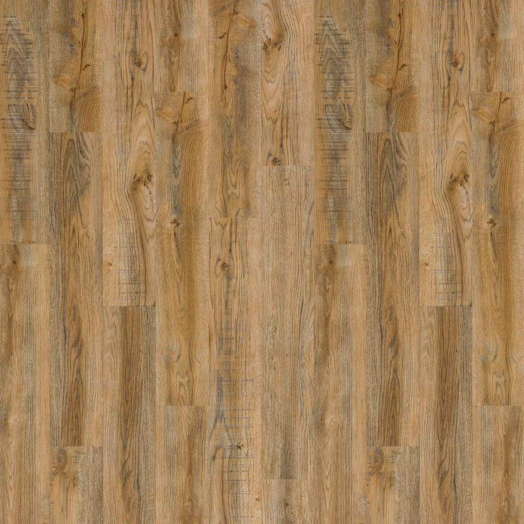 WallArt trælook planker genvundet eg vintage brun