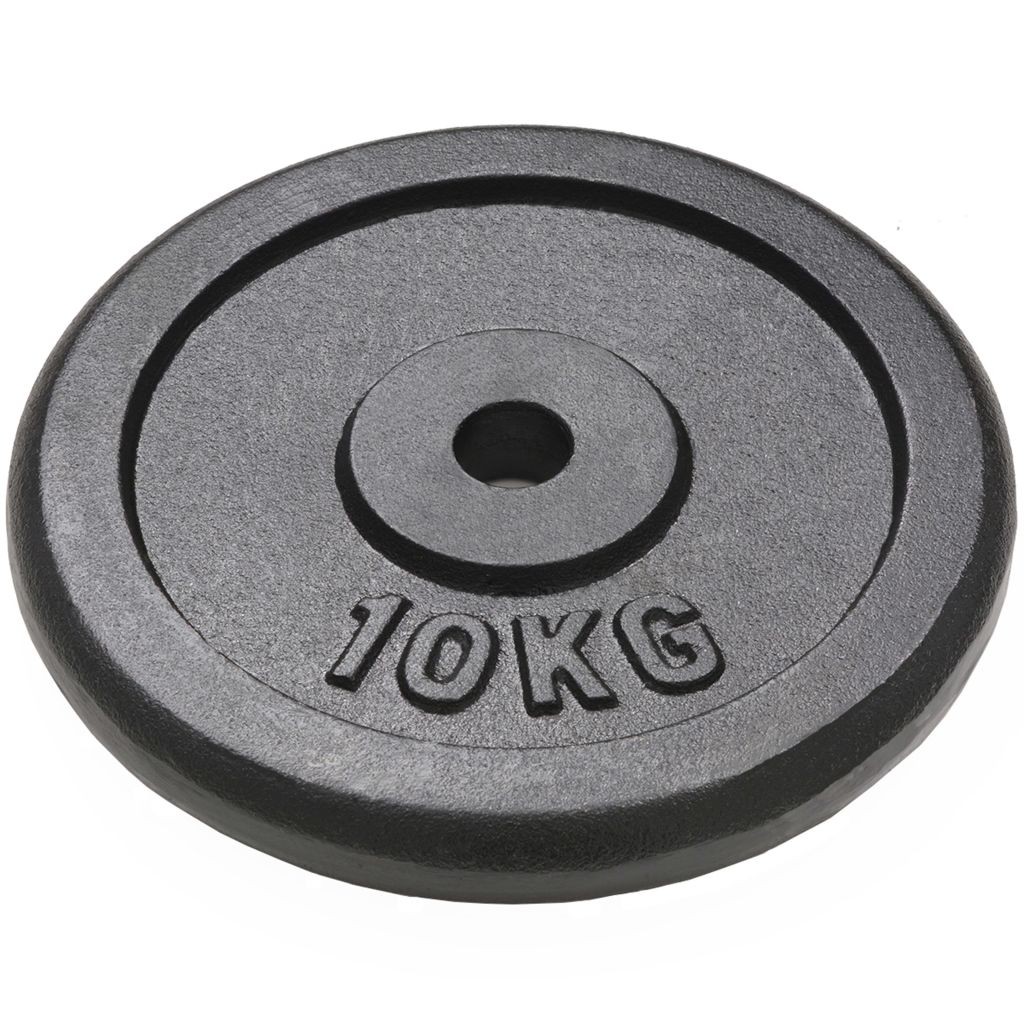 Weight plates 2 pieces 20 kg Cast iron