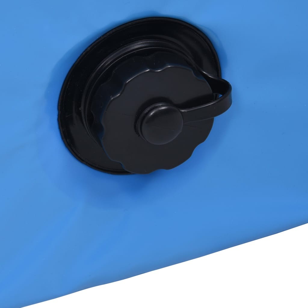 Sammenklappeligt hundebassin Blå 80x20 cm PVC