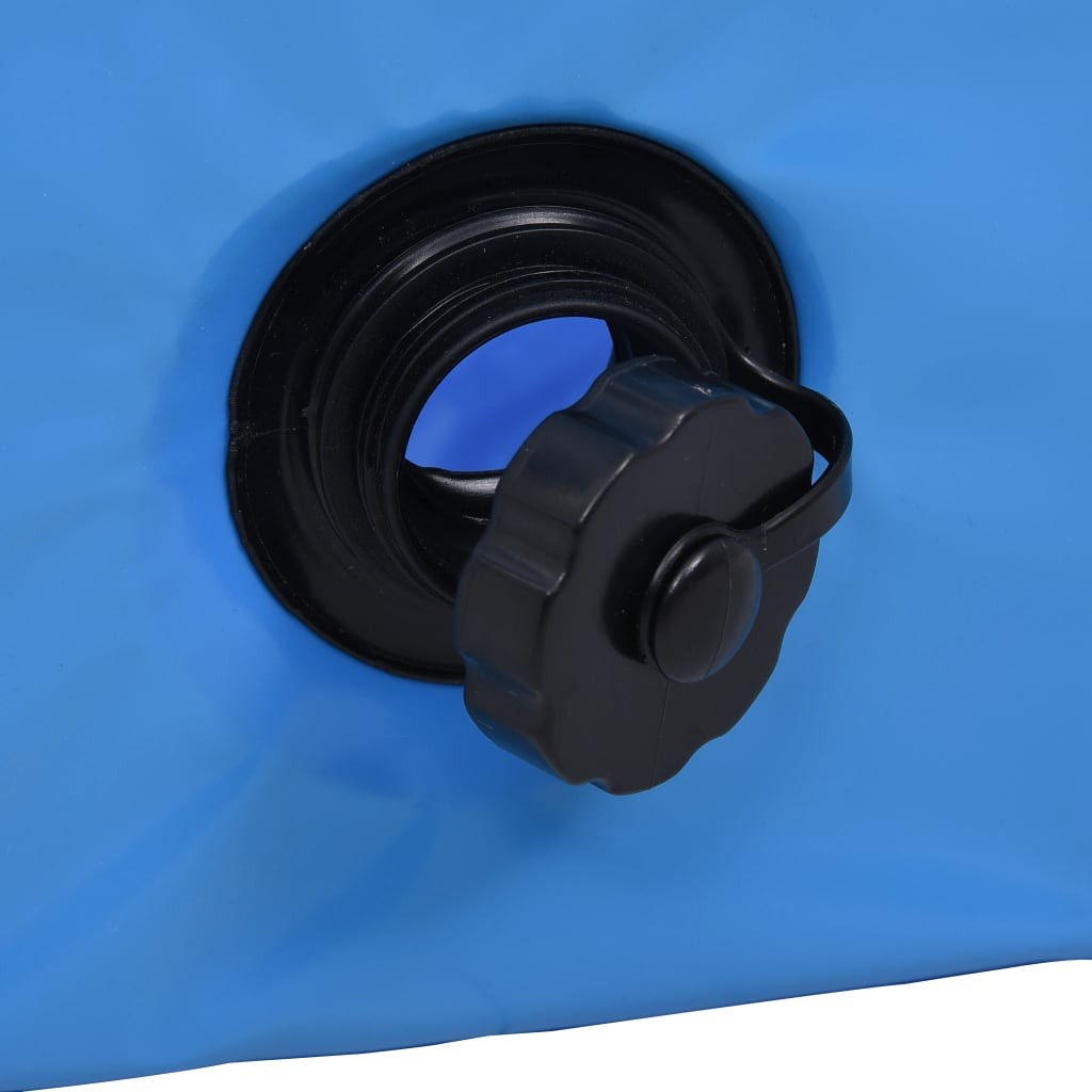 Opvouwbaar hondenzwembad Blauw 80x20 cm PVC