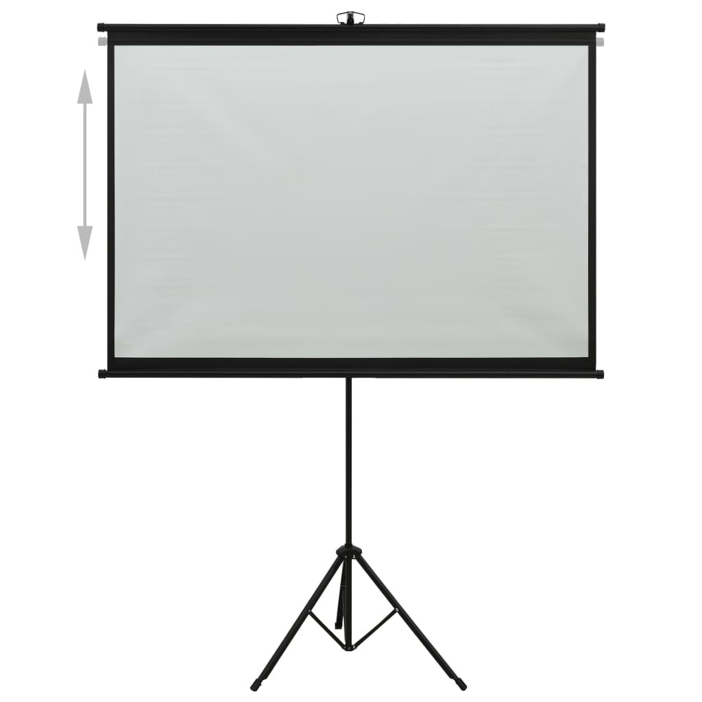 Projection screen with tripod 47 1:1