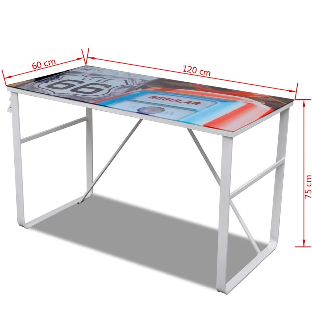 Einzigartiger rechteckiger Schreibtisch