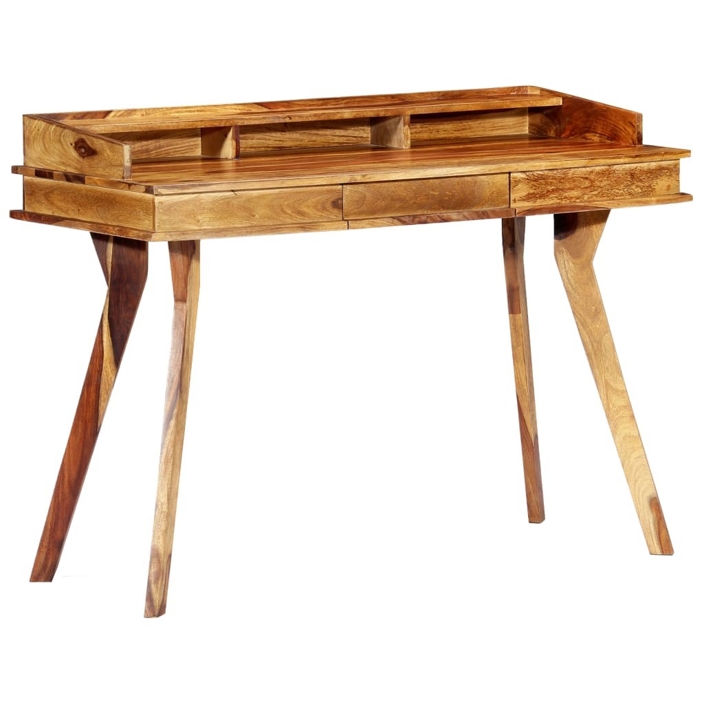 Desk 115x50x85 cm Solid Sheesham Wood