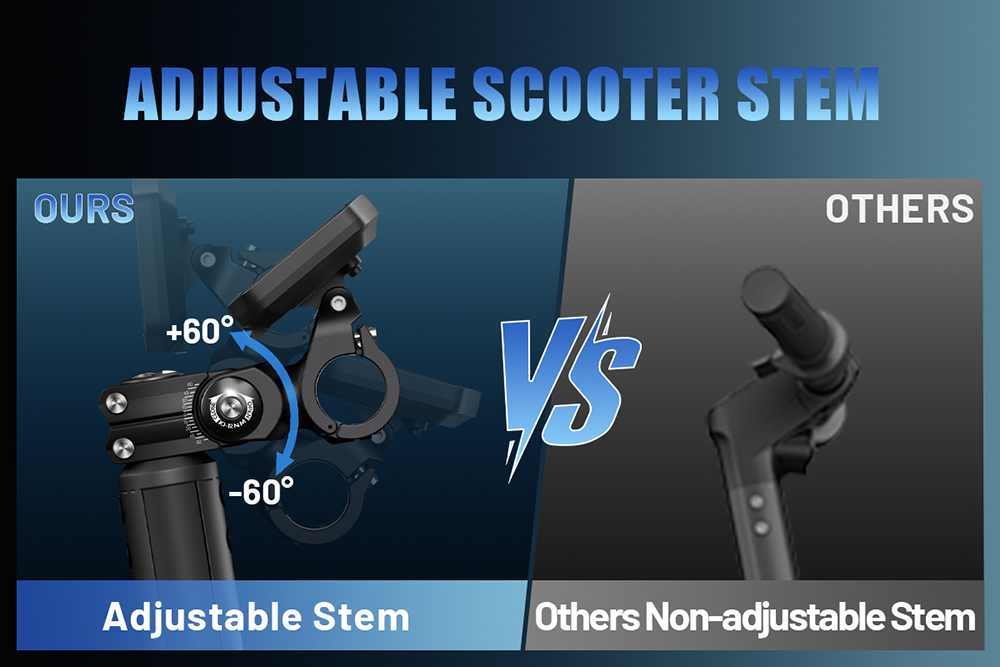 YUME HAWK Pro elektrische scooter, 10x4.5 tubeless racebanden