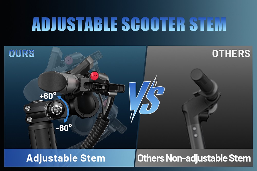 YUME HAWK Pro elektrische scooter, 10x4.5 tubeless racebanden