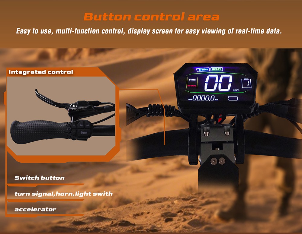 GELEIPU GT EVO el-scooter, 1600 W x 2 motor, 60 V 36 Ah batteri, 11 tommer dæk, maksimal hastighed 86 km/t, rækkevidde 95 km, hydrauliske bremser, hydraulisk fjeder støddæmper