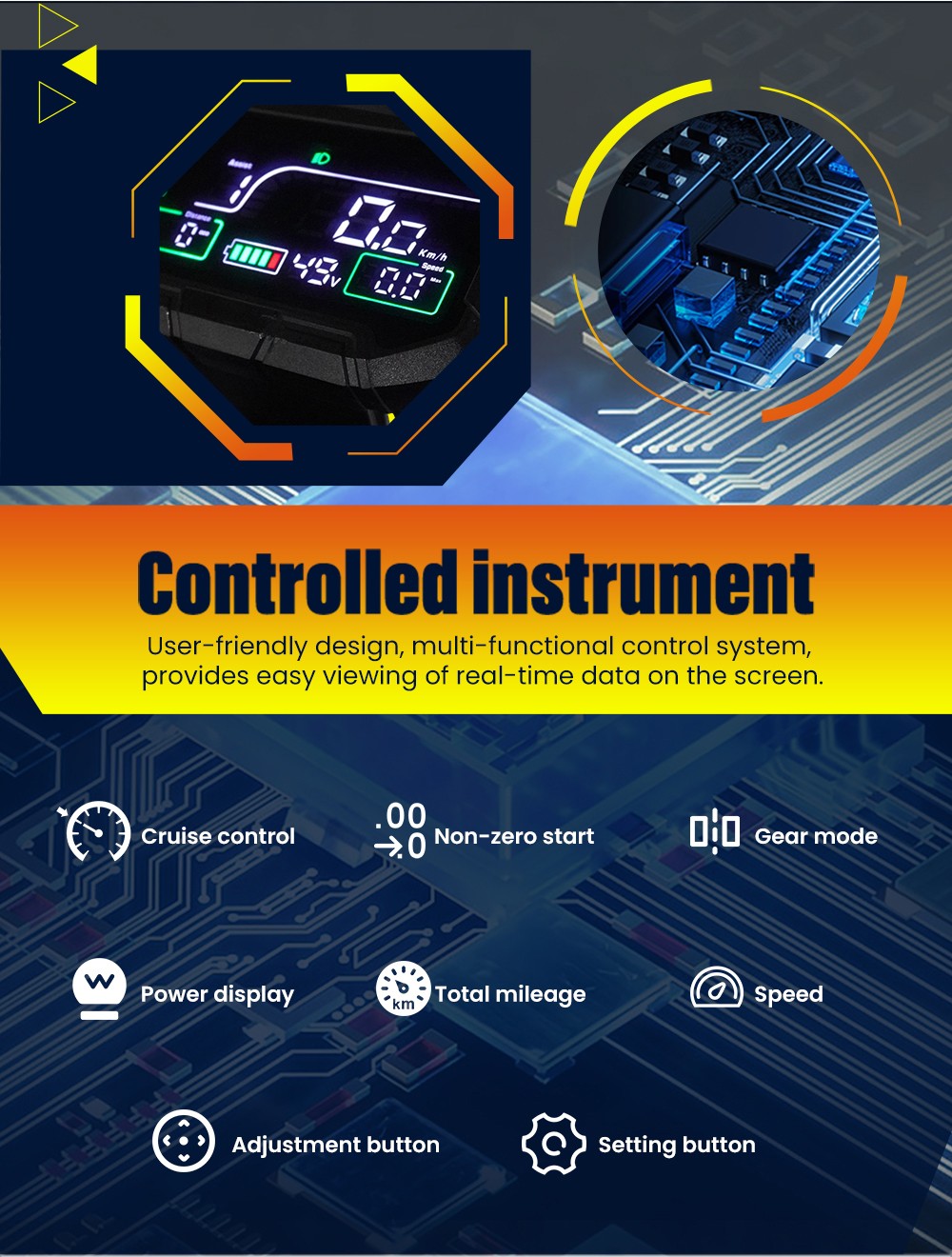 GELEIPU Z1 elektrische scooter, 1200 W motor, 48 V 20 Ah batterij, 10 inch banden, maximale snelheid 60 km / u, bereik 60 km, schijfrem voor en achter, schokdemper met vier schakels