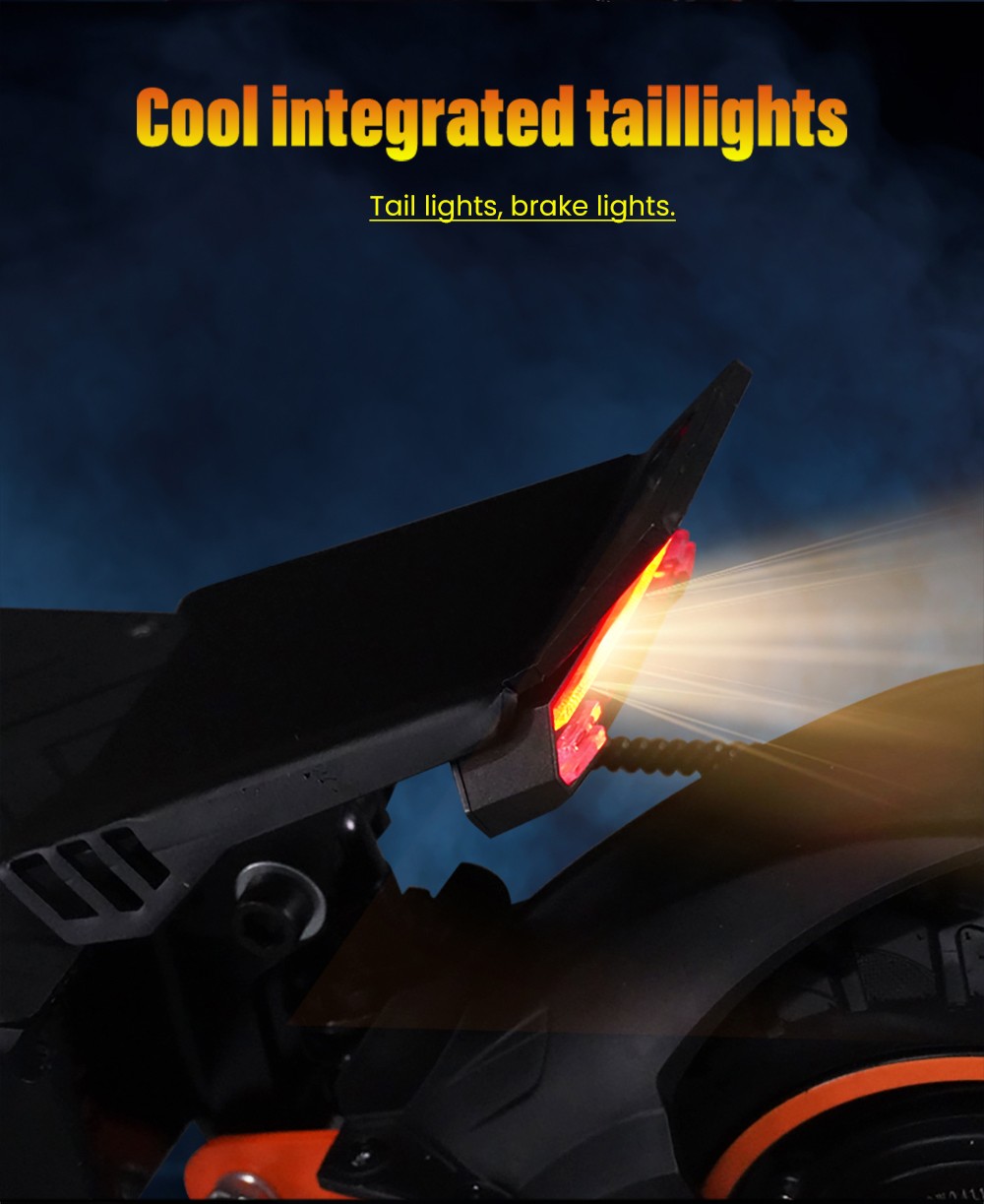 GELEIPU Z1 elektrische scooter, 1200 W motor, 48 V 20 Ah batterij, 10 inch banden, maximale snelheid 60 km / u, bereik 60 km, schijfrem voor en achter, schokdemper met vier schakels