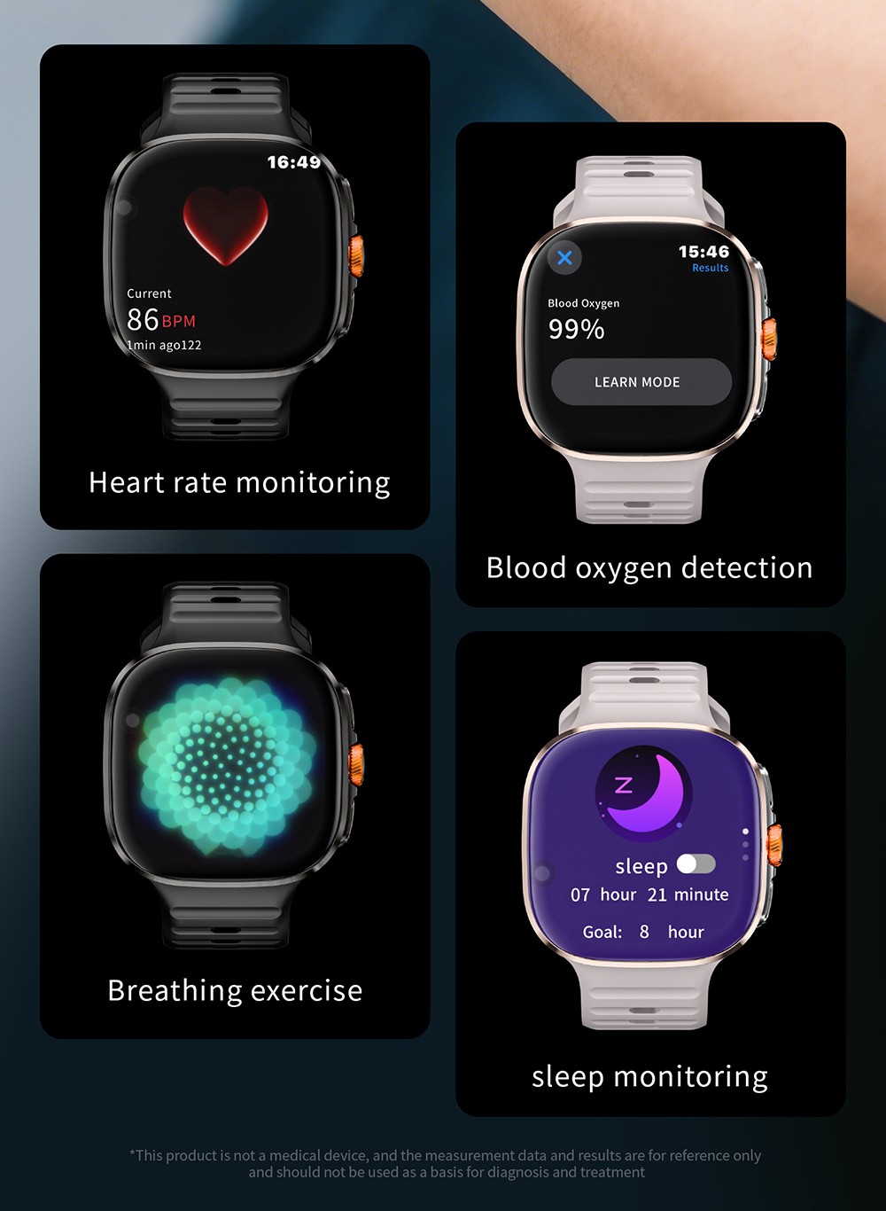 Smartwatch LOKMAT APPLLP 6 MAX, 3 GB di RAM, 32 GB di ROM, schermo AMOLED da 2,16 pollici, compatibile 4G/5G LTE, posizionamento GPS