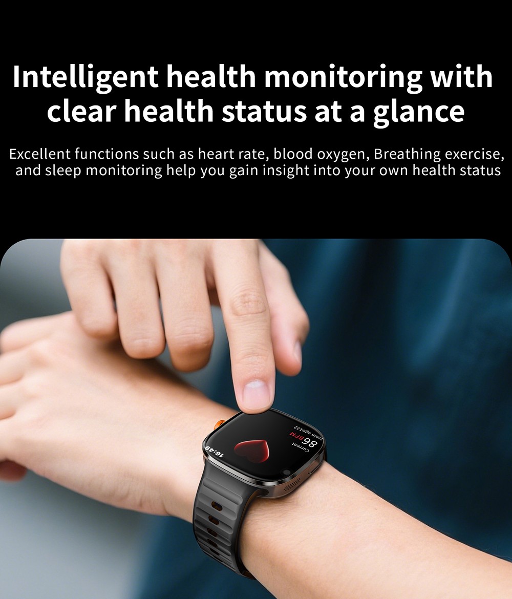 Smartwatch LOKMAT APPLLP 6 MAX, 3 GB di RAM, 32 GB di ROM, schermo AMOLED da 2,16 pollici, compatibile 4G/5G LTE, posizionamento GPS