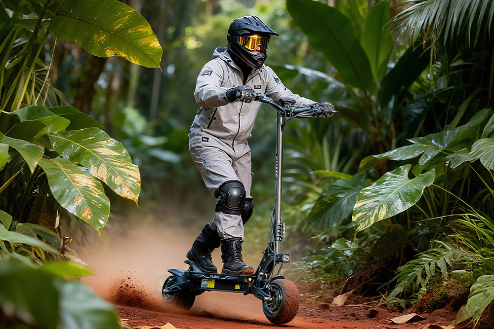 YUME HAWK Pro elektrische scooter, 10x4.5 tubeless racebanden