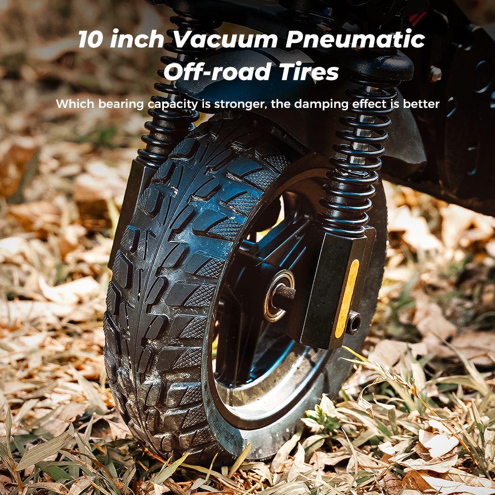 Monopattino elettrico iScooter iX4, 10 pollici, motore 800W, velocità massima 45km/h, batteria 48V 15Ah, autonomia fino a 40-45km, controllo app, spia carrozzeria