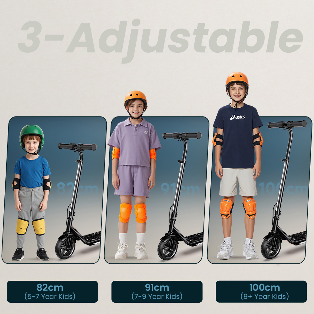 K2 Pro Electric Scooter for Kids, 150W Motor, 18V 2.6Ah Battery, Max Speed ​​15km/h, Hand and Foot Brakes, Magnetic Charging, LED Display - Orange