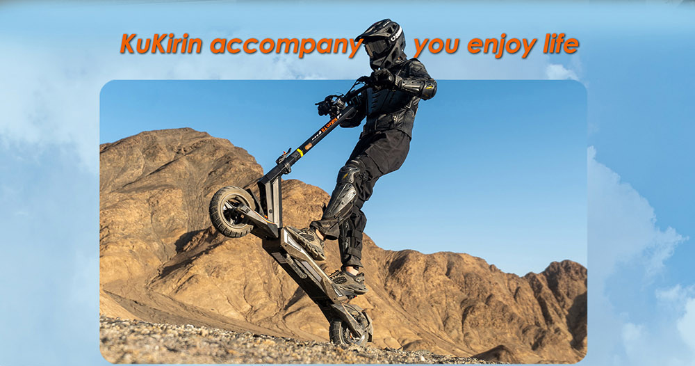 Patinete eléctrico KuKirin T3, motor de 800 W, batería de 48 V 15,6 Ah, neumáticos de 10 pulgadas, velocidad máxima 45 km/h, autonomía 58 km, frenos de disco delanteros y traseros, amortiguador de cuatro brazos