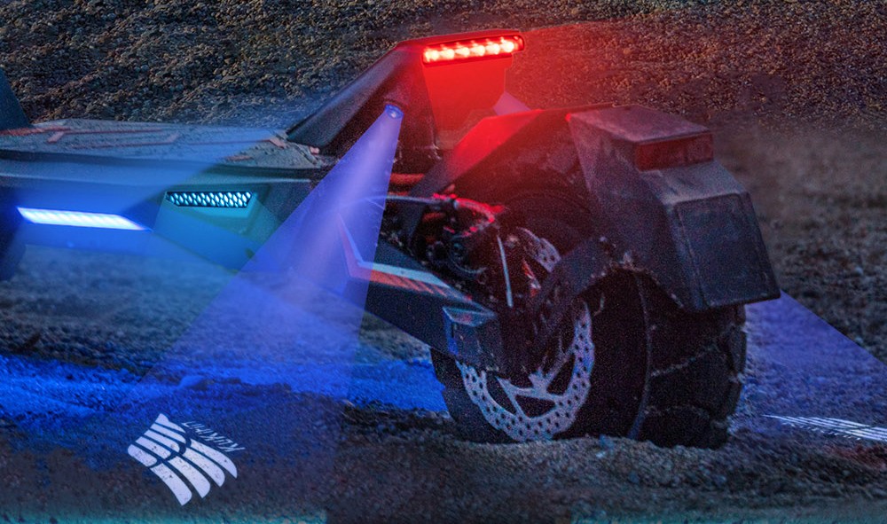 Patinete eléctrico KuKirin T3, motor de 800 W, batería de 48 V 15,6 Ah, neumáticos de 10 pulgadas, velocidad máxima 45 km/h, autonomía 58 km, frenos de disco delanteros y traseros, amortiguador de cuatro brazos