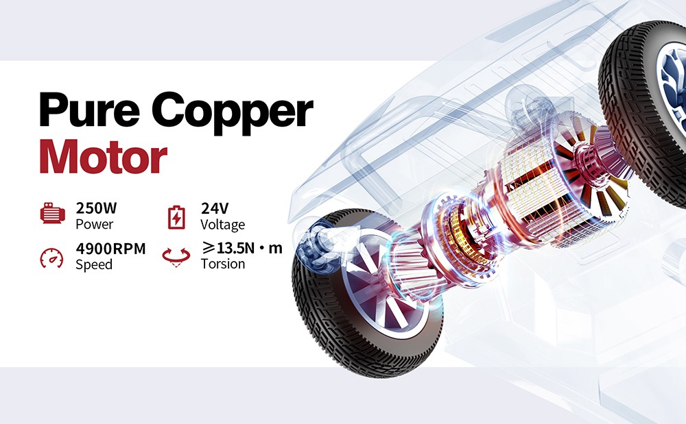 Hulajnoga czterokołowa Unificare Unagi, silnik 250 W, akumulator 24 V 12 Ah, opony 8 cali, maksymalna prędkość 6 km/h, zasięg 20 km, hamulec magnetyczny, maksymalne obciążenie 190 kg - czerwona