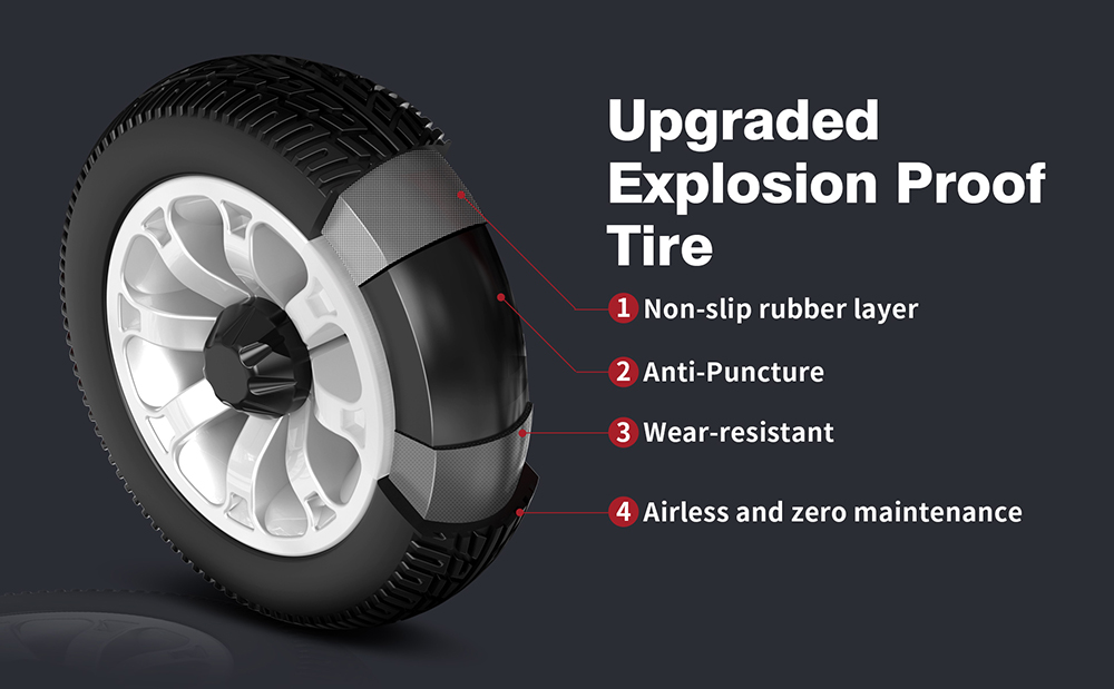 Hulajnoga czterokołowa Unificare Unagi, silnik 250 W, akumulator 24 V 12 Ah, opony 8 cali, maksymalna prędkość 6 km/h, zasięg 20 km, hamulec magnetyczny, maksymalne obciążenie 190 kg - czerwona