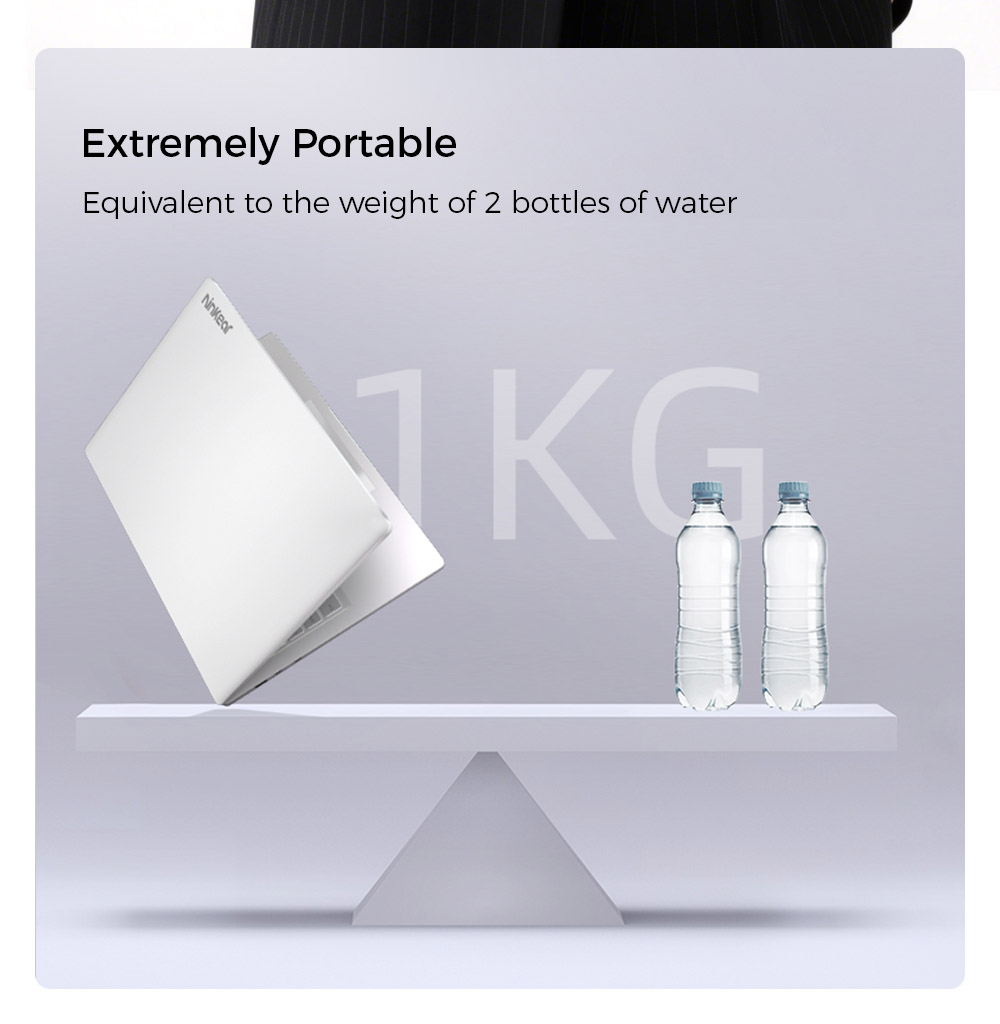 Ordinateur portable Ninkear S14, écran 14 pouces 2240 x 1400, processeur AMD Ryzen 7535HS 6 cœurs cadencé à 4,55 GHz maximum, RAM LPDDR5 16 Go, SSD 1 To, Wi-Fi 6, Bluetooth 5.3, batterie 5195 mAh, 2 ports Type-C (fonctionnalités complètes), 1 port Type-C (données uniquement), 1 port USB 3.0, 1 port HDMI, 1 port LAN 1G, 1 port audio 3,5 mm