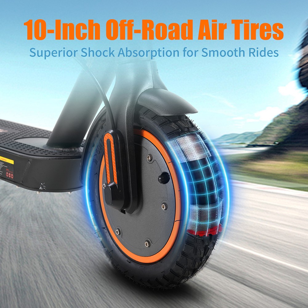 Ηλεκτρικό σκούτερ TWOFISH V1 MAX, κινητήρας 400 W, μπαταρία 36 V 10,4 Ah, ελαστικά 10 ιντσών, μέγιστη ταχύτητα 32 km/h, αυτονομία 25 km, πίσω δισκόφρενο, οθόνη LCD