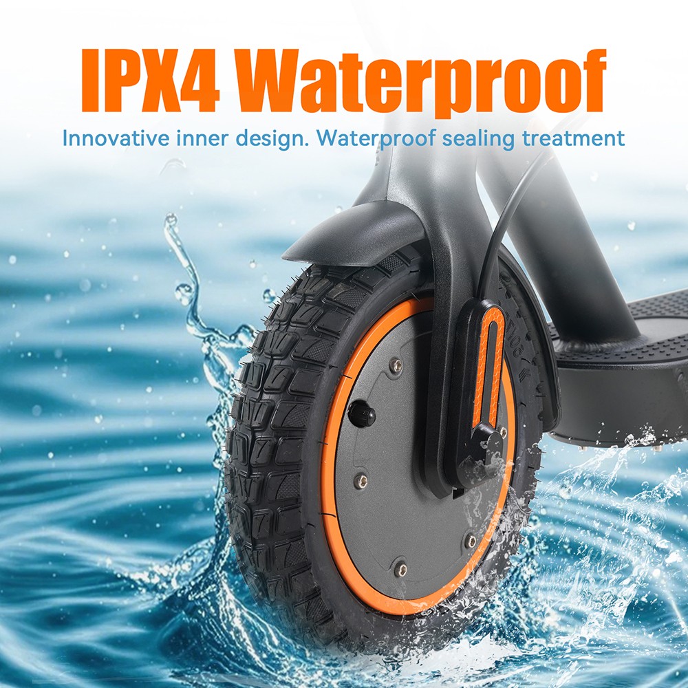 Ηλεκτρικό σκούτερ TWOFISH V1 MAX, κινητήρας 400 W, μπαταρία 36 V 10,4 Ah, ελαστικά 10 ιντσών, μέγιστη ταχύτητα 32 km/h, αυτονομία 25 km, πίσω δισκόφρενο, οθόνη LCD