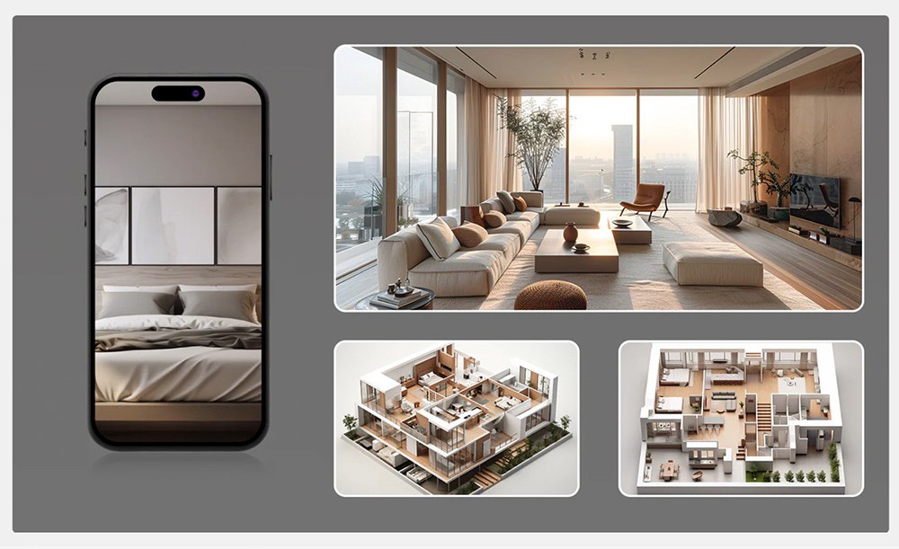 Scanner 3D Makerpro Eagle Max 3D LiDAR, precisão de 2 cm, imagem ultra 8K, alcance de até 140 m, tela de 3,5 "