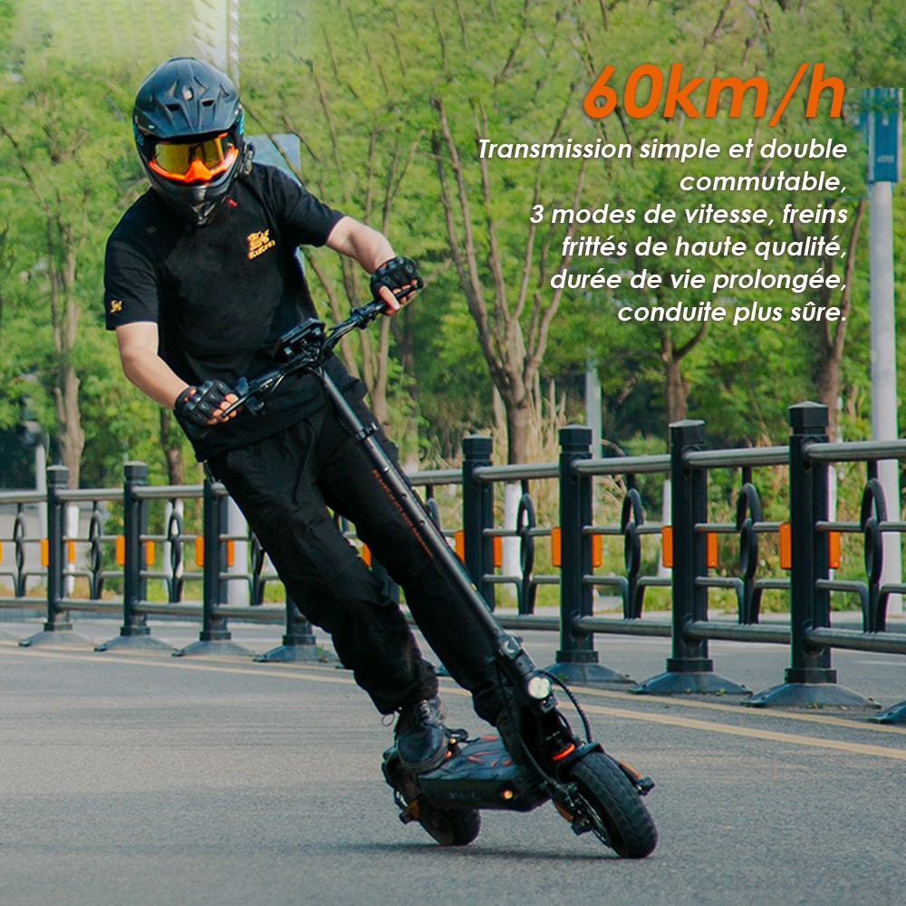 (2025 version) KuKirin G2 Master Electric Scooter, All-Terrain Pneumatiska däck 10