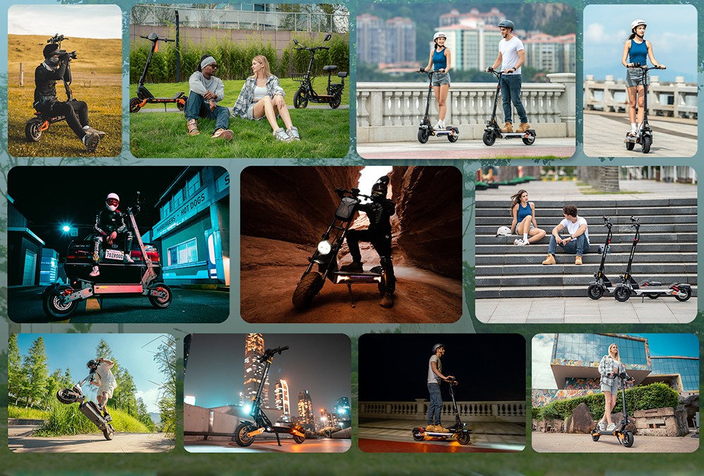 Hulajnoga elektryczna KuKirin M4 Max, silnik 800 W, akumulator 48 V 18,2 Ah, opony 10 cali, prędkość maksymalna 45 km/h, zasięg 64 km, hamulce tarczowe przód i tył, amortyzacja sprężynowa