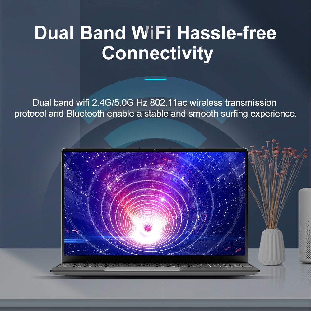 Laptop Ninkear A15 Plus 15,6 cala, AMD Ryzen 7 5825U 8-rdzeniowy 4,5 GHz, wyświetlacz IPS 1920x1080, 32 GB RAM, 1 TB SSD, odblokowanie za pomocą linii papilarnych, Full Type-C*1, USB3.0*3, HDMI*1, czytnik kart Micro SD*1, gniazdo słuchawkowe*1