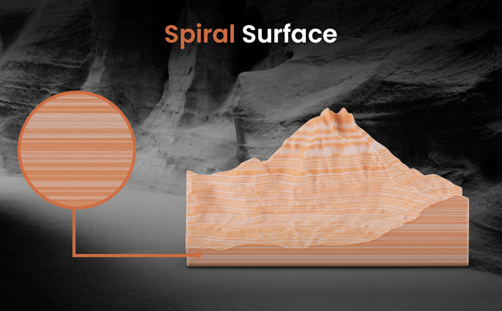 ERYONE höghastighetsvridet matt PLA-filament 1 kg - Zebrasten