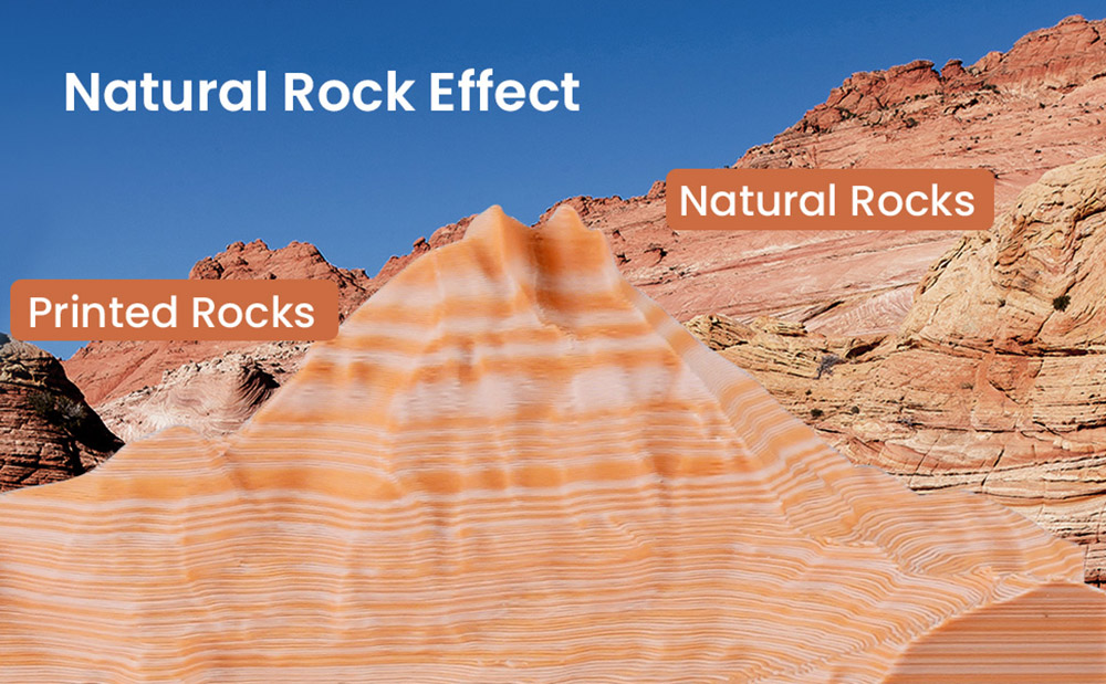 ERYONE höghastighetsvridet matt PLA-filament 1 kg - Zebrasten