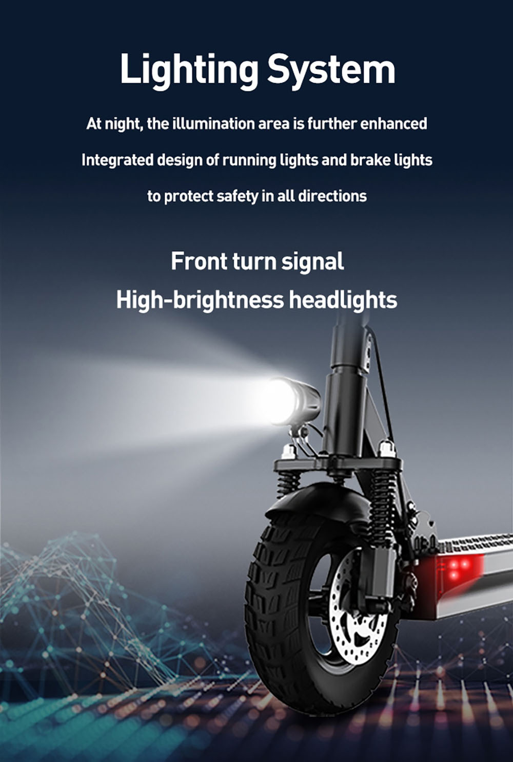 Hulajnoga elektryczna JOYOR Y6-S, akumulator 18 Ah, silnik 500 W, zasięg do 60 km, koła 10 cali, prędkość maksymalna 40 km/h