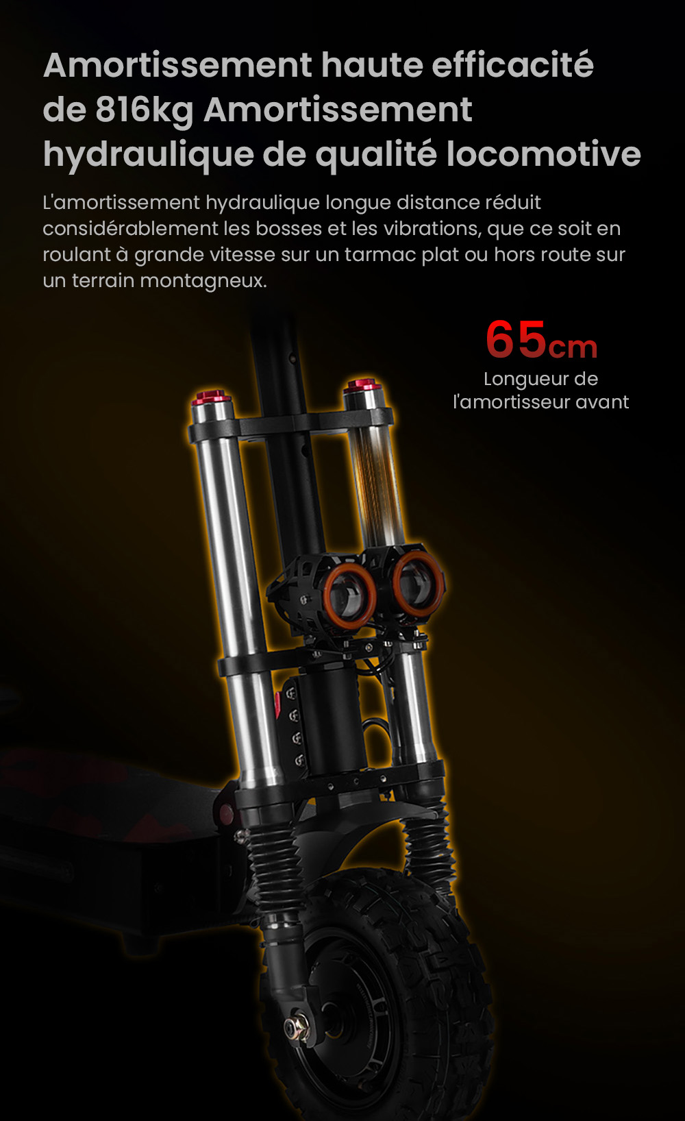 Ηλεκτρικό σκούτερ BOYUEDA S3-11, κινητήρας 2*3000W, μπαταρία 60V 38AH, ελαστικό 11 ιντσών, μέγιστη ταχύτητα 85km/h, αυτονομία 120km, διπλά υδραυλικά δισκόφρενα, υδραυλικό αμορτισέρ, οθόνη LCD