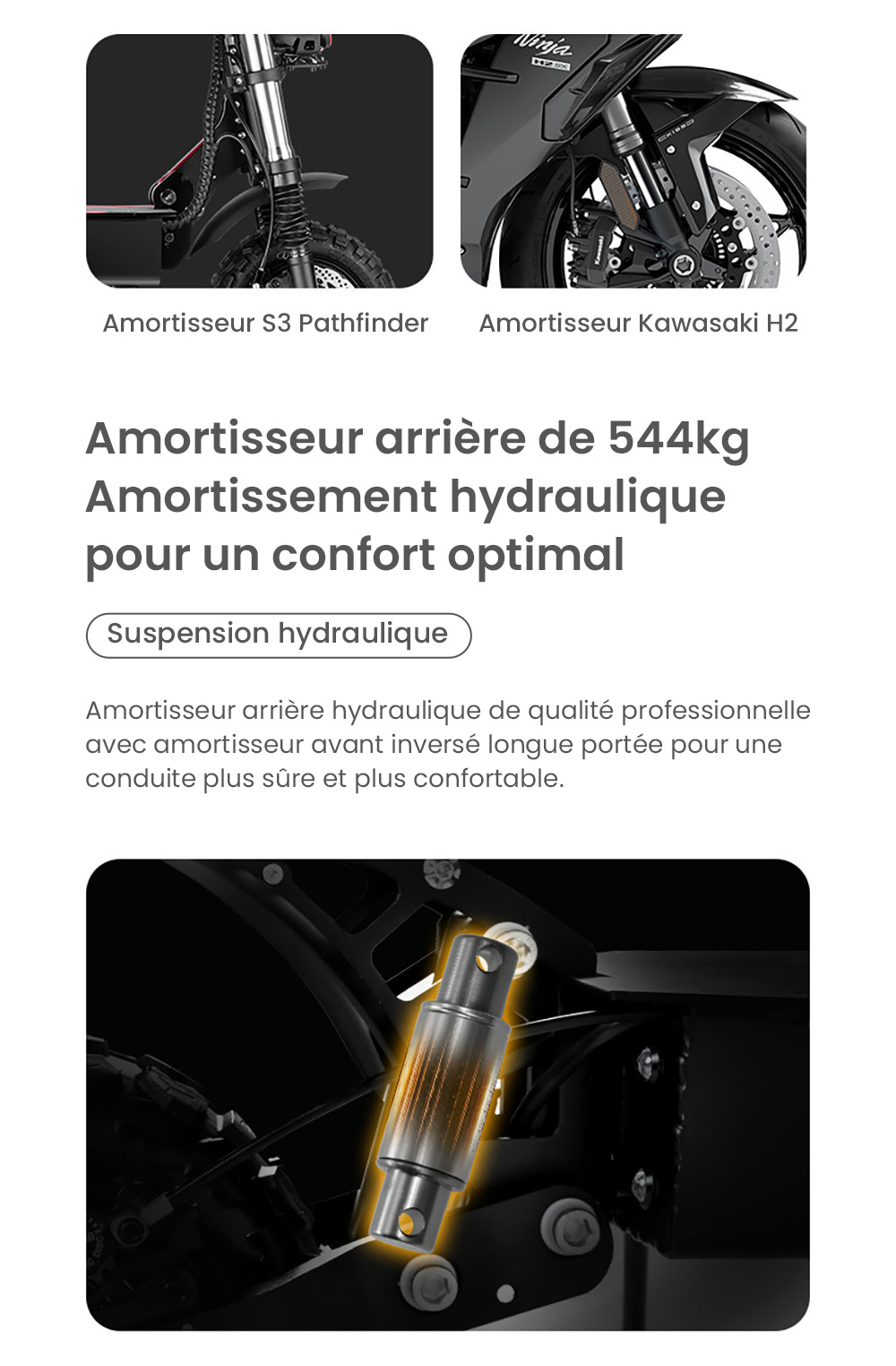 Ηλεκτρικό σκούτερ BOYUEDA S3-11, κινητήρας 2*3000W, μπαταρία 60V 38AH, ελαστικό 11 ιντσών, μέγιστη ταχύτητα 85km/h, αυτονομία 120km, διπλά υδραυλικά δισκόφρενα, υδραυλικό αμορτισέρ, οθόνη LCD