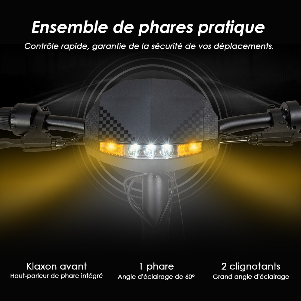 Kukirin G2 Ενημερωμένο 2025 Πτυσσόμενο ηλεκτρικό σκούτερ, κινητήρας 800 W, μπαταρία 48 V 15 Ah, ελαστικό 10 ιντσών, μέγιστη ταχύτητα 45 km/h, αυτονομία 55 km, οθόνη αφής, δισκόφρενο, σύστημα 7 φώτων - Μαύρο