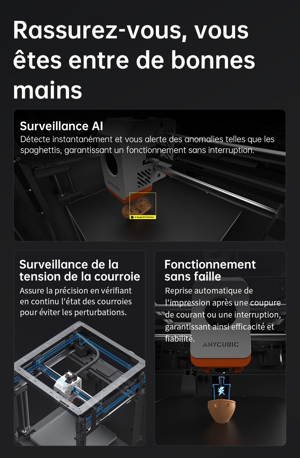 Stampante 3D ANYCUBIC KOBRA S1 COMBO, stampa a 8 colori vivaci, velocità super veloce 600 mm/s, livellamento automatico, testina di stampa 320°C, ultra silenziosa 44 dB, struttura CoreXY, 250 x 250 x 250 mm
