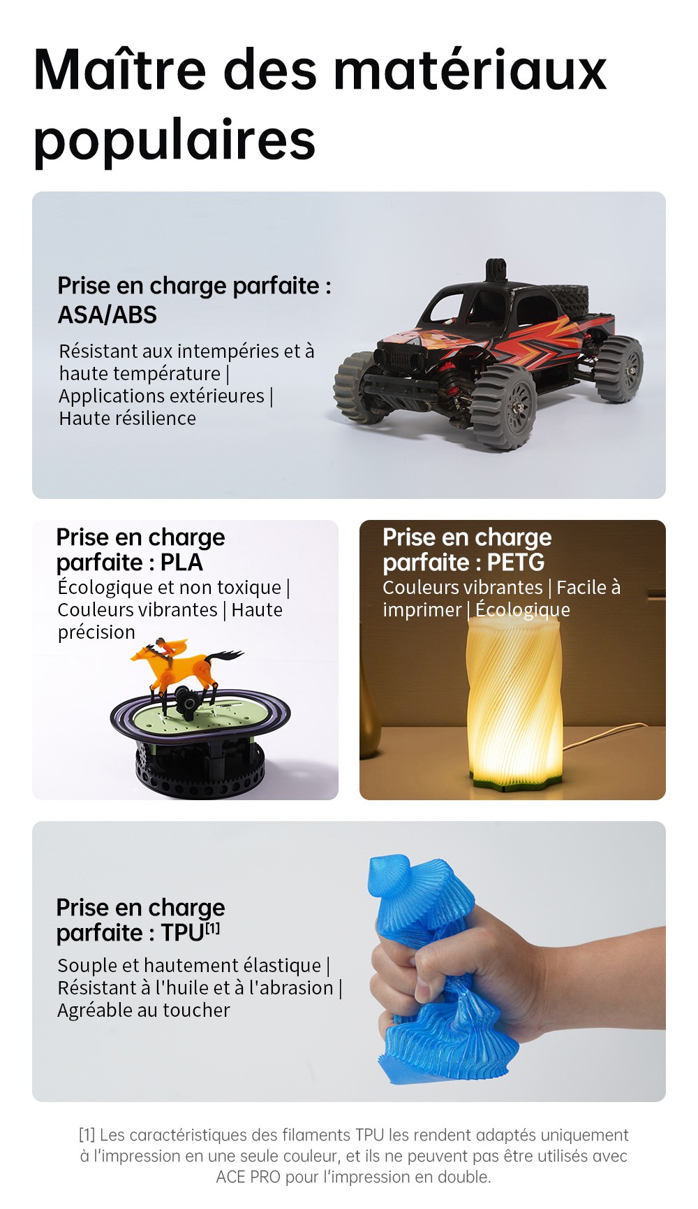 Stampante 3D ANYCUBIC KOBRA S1 COMBO, stampa a 8 colori vivaci, velocità super veloce 600 mm/s, livellamento automatico, testina di stampa 320°C, ultra silenziosa 44 dB, struttura CoreXY, 250 x 250 x 250 mm