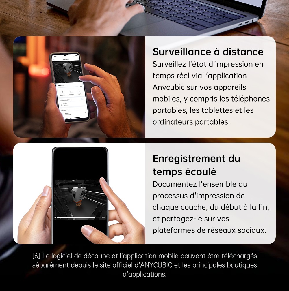 Stampante 3D ANYCUBIC KOBRA S1 COMBO, stampa a 8 colori vivaci, velocità super veloce 600 mm/s, livellamento automatico, testina di stampa 320°C, ultra silenziosa 44 dB, struttura CoreXY, 250 x 250 x 250 mm