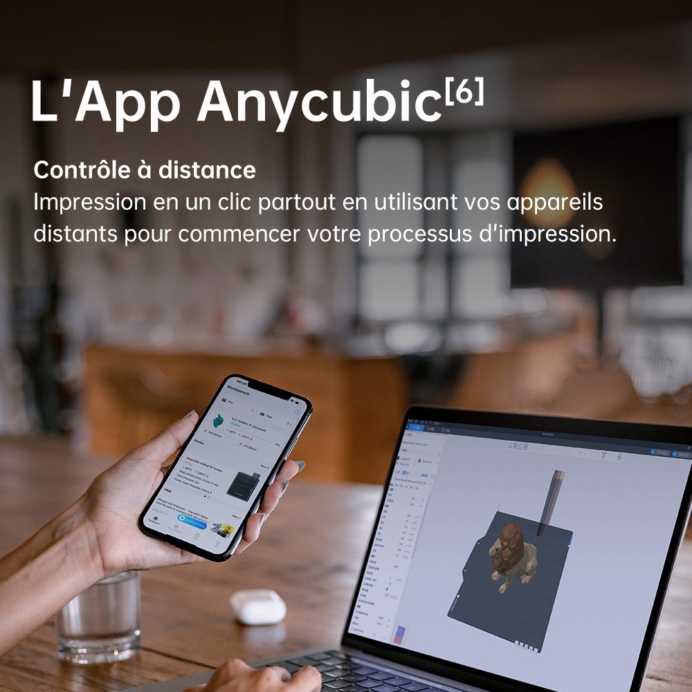 Stampante 3D ANYCUBIC KOBRA S1 COMBO, stampa a 8 colori vivaci, velocità super veloce 600 mm/s, livellamento automatico, testina di stampa 320°C, ultra silenziosa 44 dB, struttura CoreXY, 250 x 250 x 250 mm