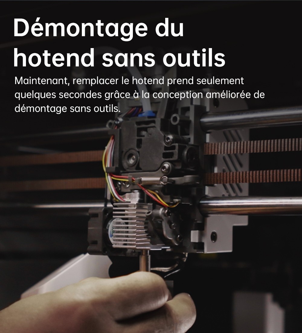 3D nyomtató Anycubic Kobra S1 kombináció, 8 élénk szín nyomtatása, ultragyors sebesség 600 mm/s, automatikus frissítés, 320 ° C nyomtatási fej, ultra-szituális 44 dB, CoreXy Construction, 250 x 250 x 250 mm