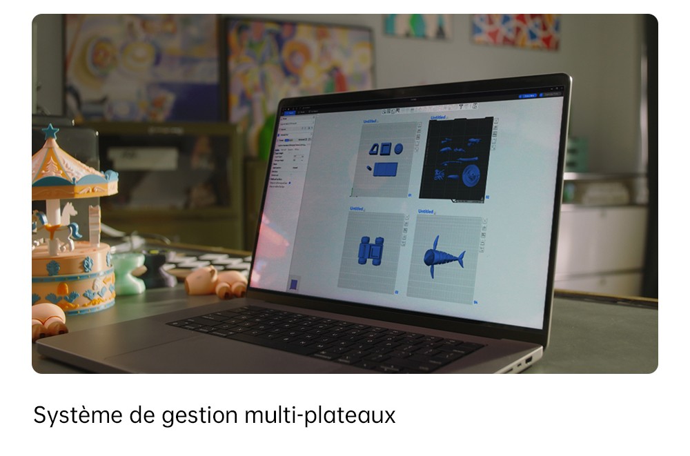 Stampante 3D ANYCUBIC KOBRA S1 COMBO, stampa a 8 colori vivaci, velocità super veloce 600 mm/s, livellamento automatico, testina di stampa 320°C, ultra silenziosa 44 dB, struttura CoreXY, 250 x 250 x 250 mm