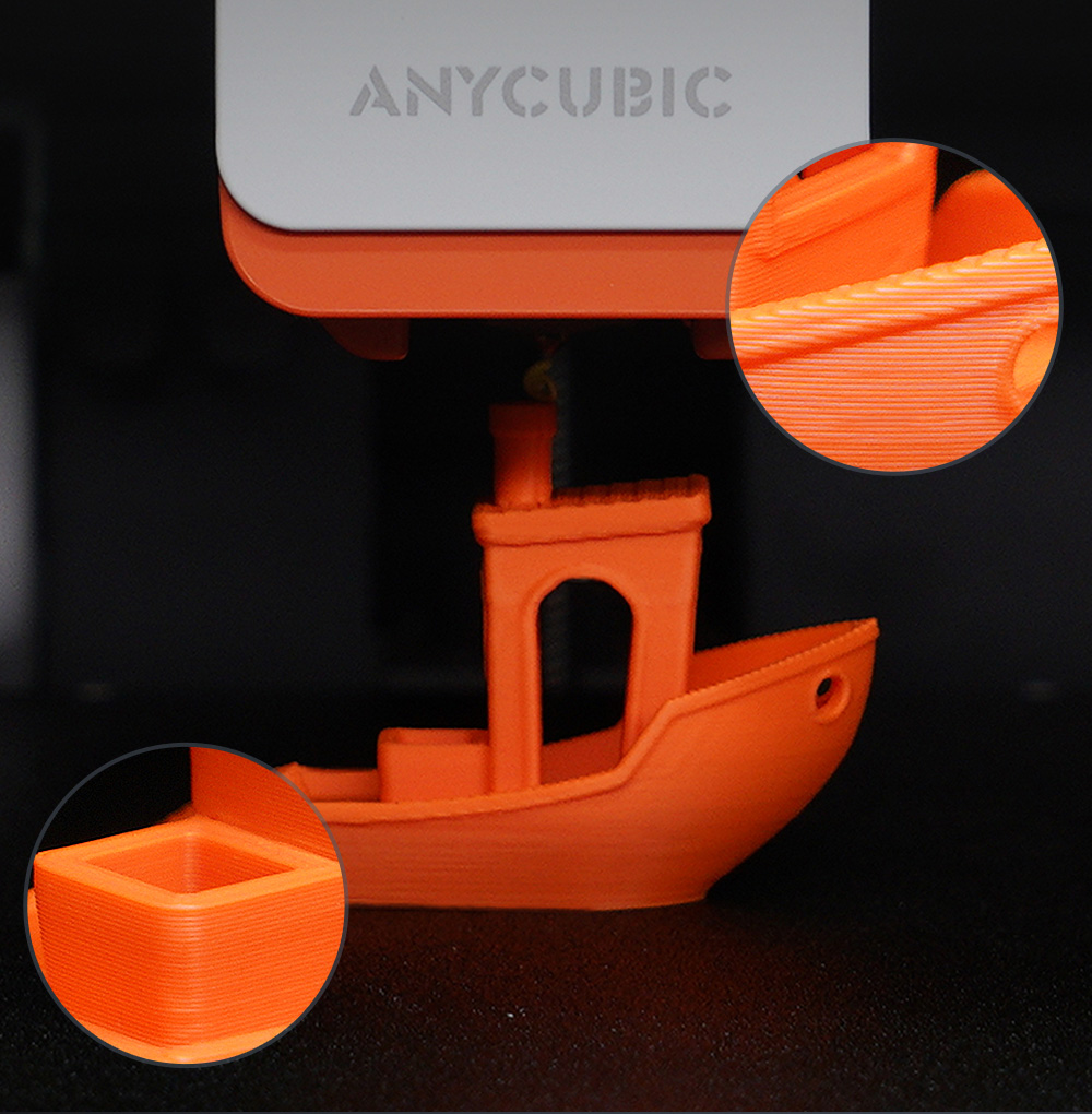 3D nyomtató Anycubic Kobra S1 kombináció, 8 élénk szín nyomtatása, ultragyors sebesség 600 mm/s, automatikus frissítés, 320 ° C nyomtatási fej, ultra-szituális 44 dB, CoreXy Construction, 250 x 250 x 250 mm