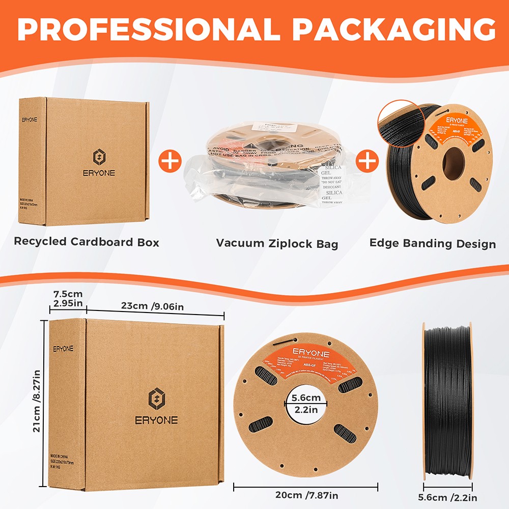 Eryone - Black Fiberglass ABS Fiber