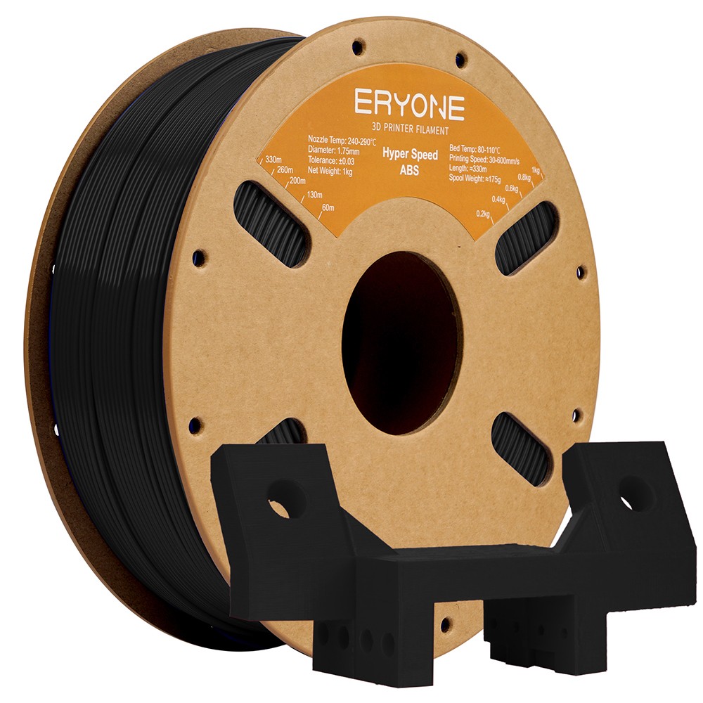 Eryone High Speed ABS -filament 1 kg - zwart